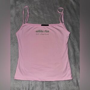 White Fox tank top